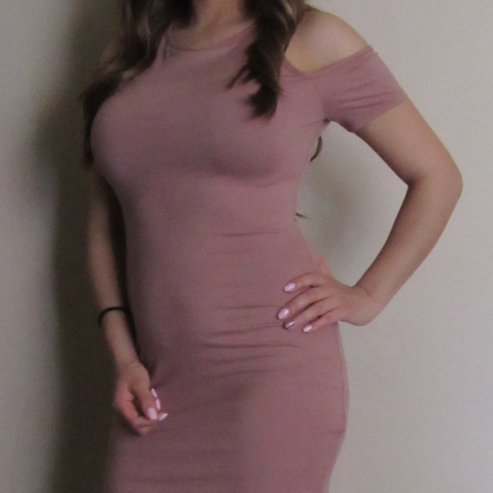 blush mini dress!
